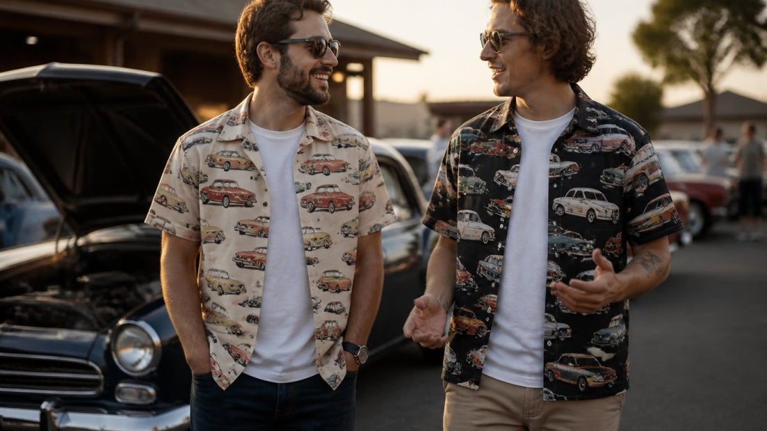 How do you style vintage car shirts?