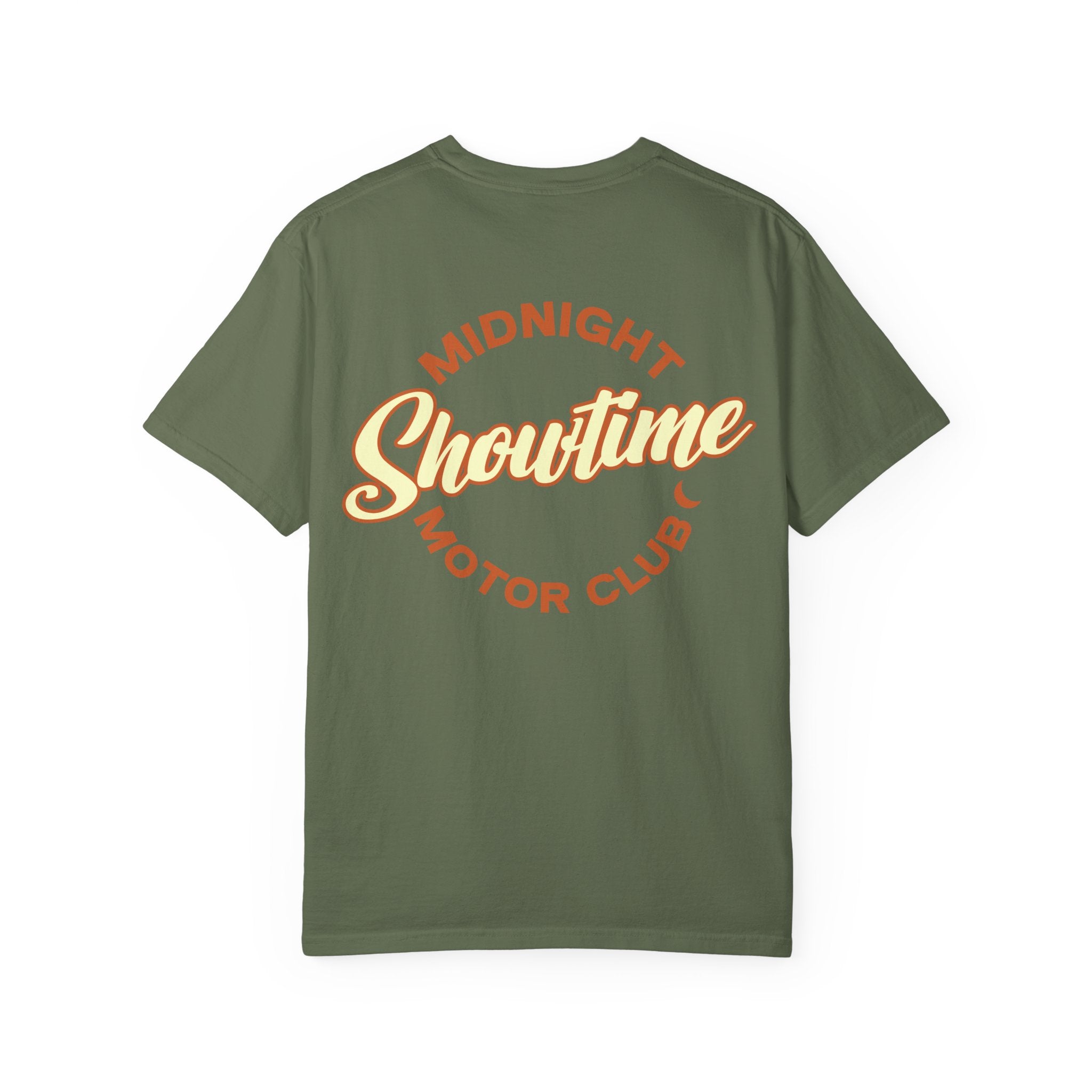 Midnight Motor Club exclusive "Showtime" tee Unisex Garment-Dyed T-shirt Soft but tough and built for use