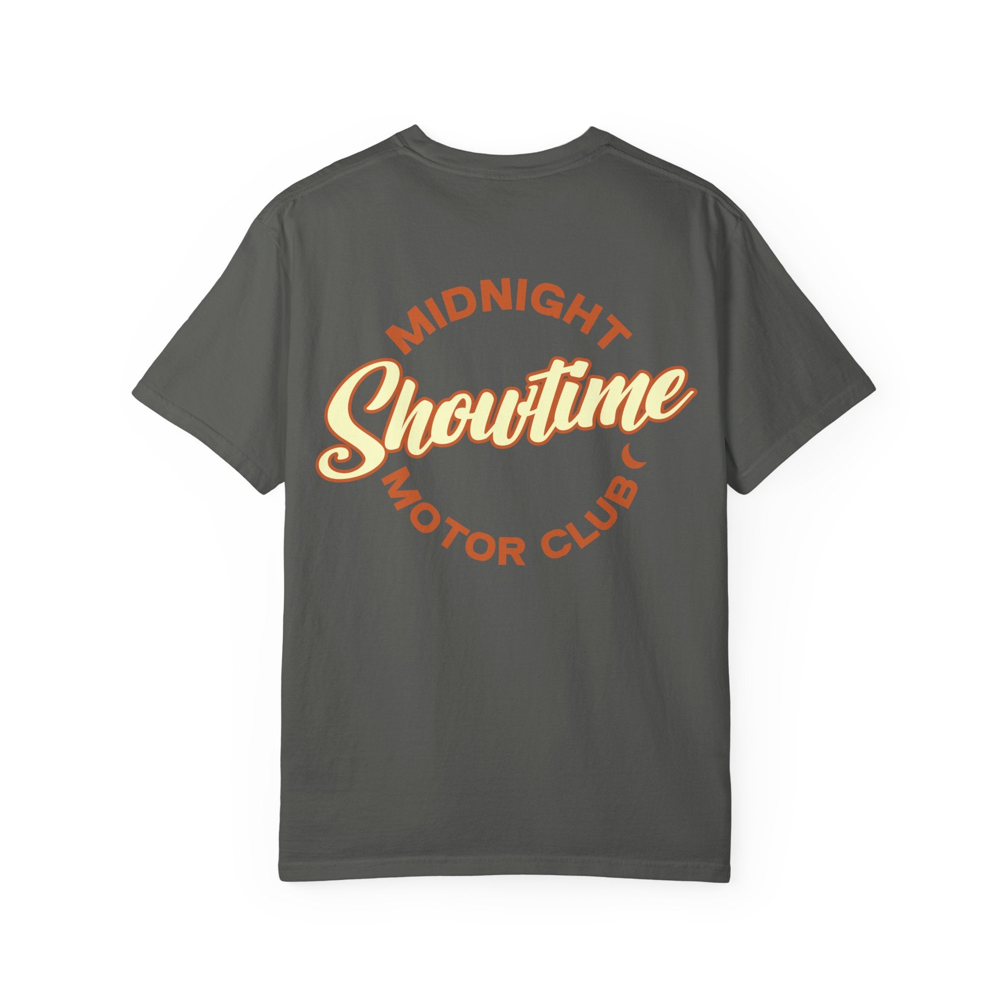 Midnight Motor Club exclusive "Showtime" tee Unisex Garment-Dyed T-shirt Soft but tough and built for use