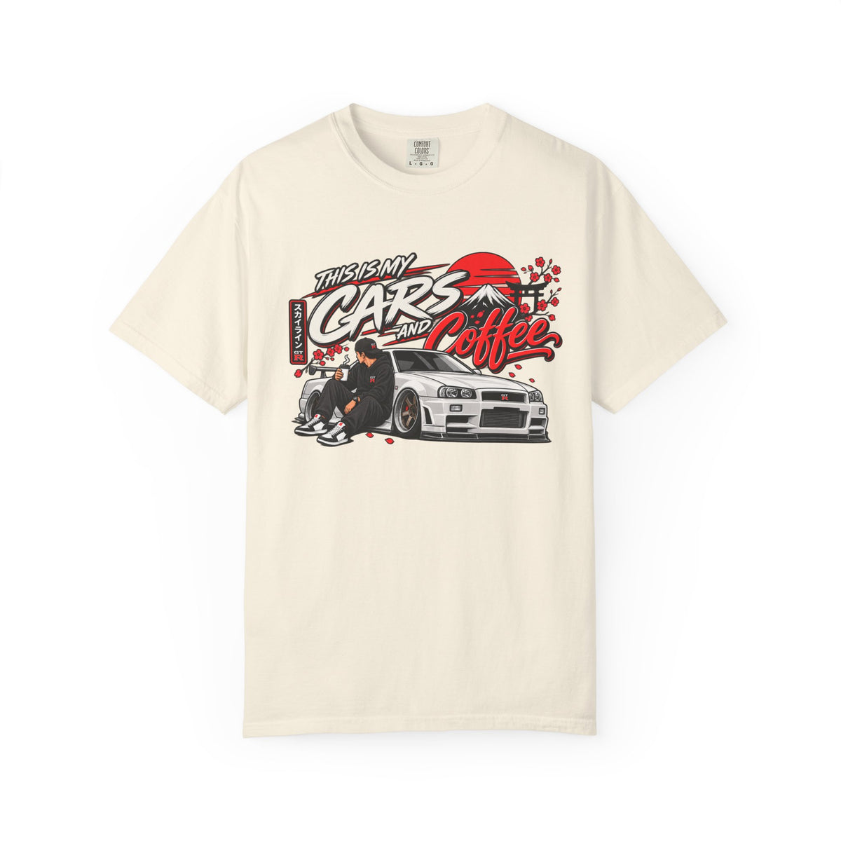 Cars and Coffee Graphic T-Shirt