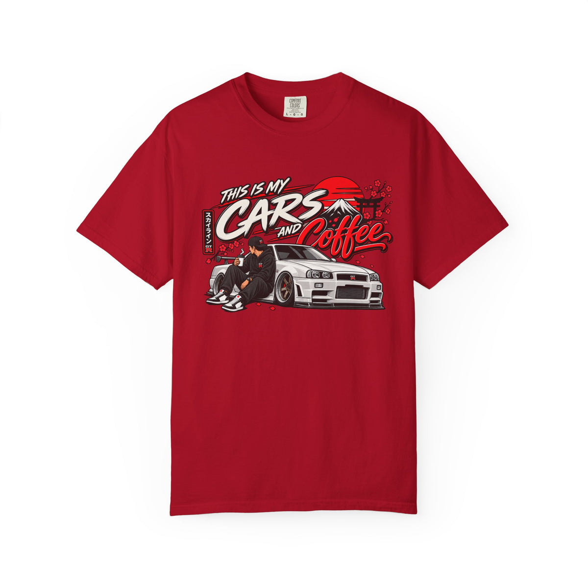 Cars and Coffee Graphic T-Shirt