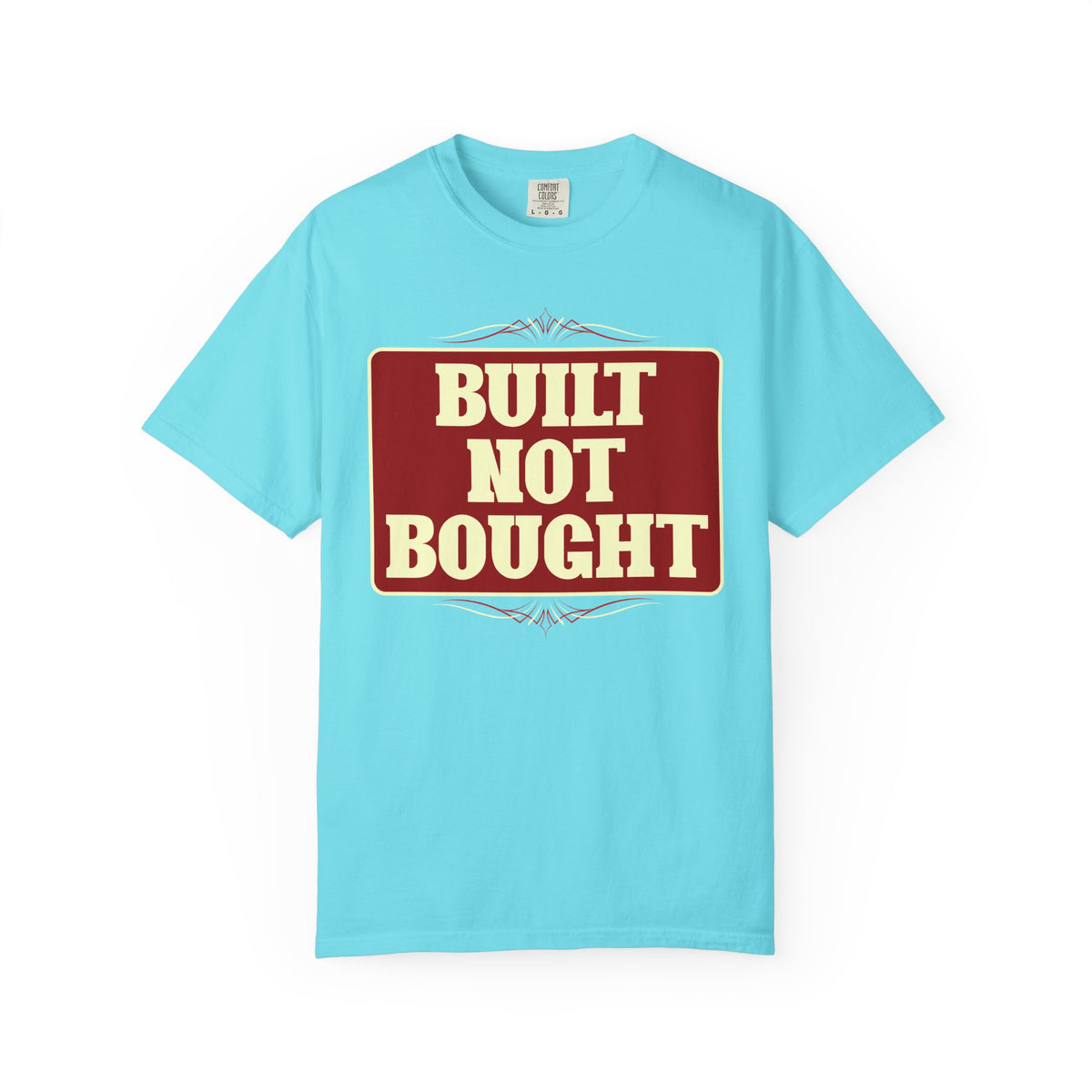 Built Not Bought T-Shirt — Vintage Motorcycle/Car Builder Tee