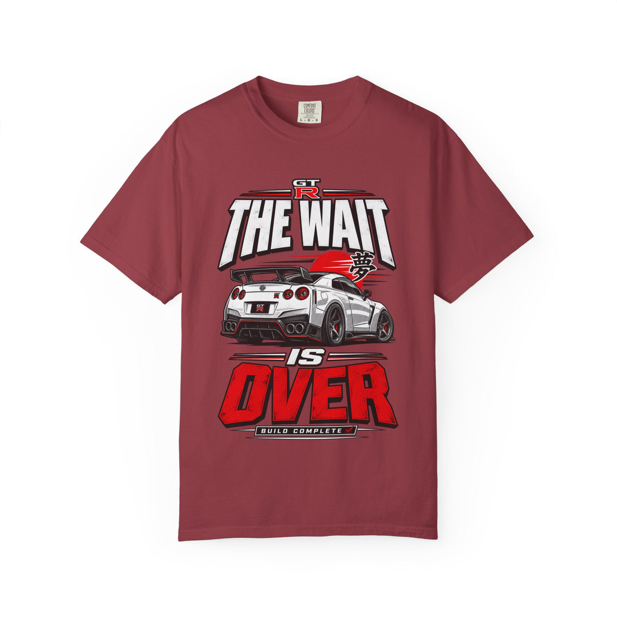 The Wait Is Over Racing Car T-Shirt