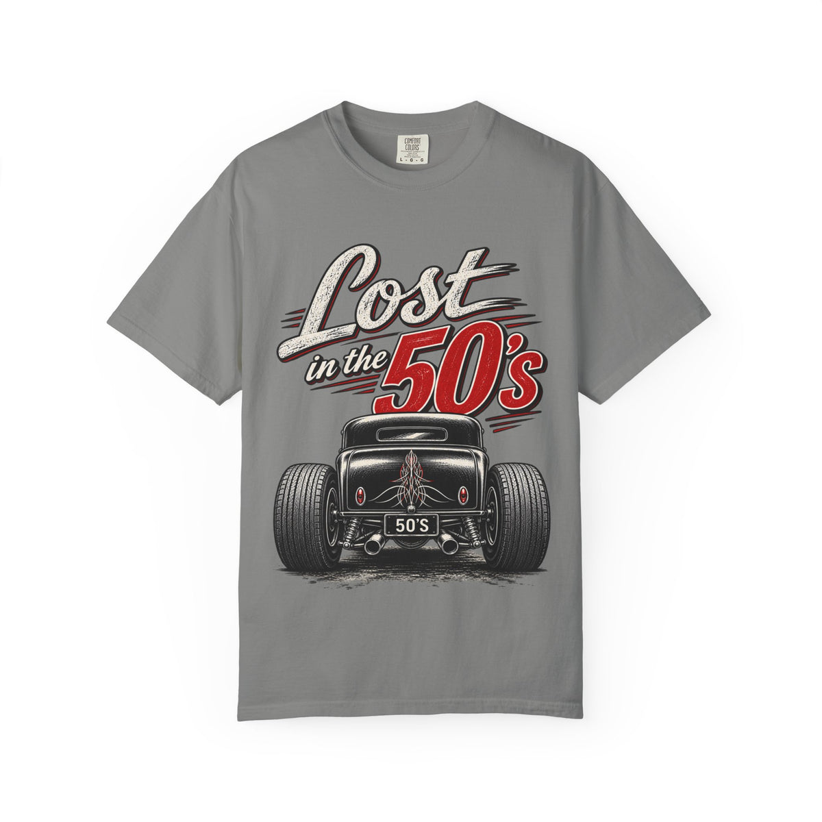 Lost in the 50s T-Shirt — Vintage Hot Rod Graphic Tee