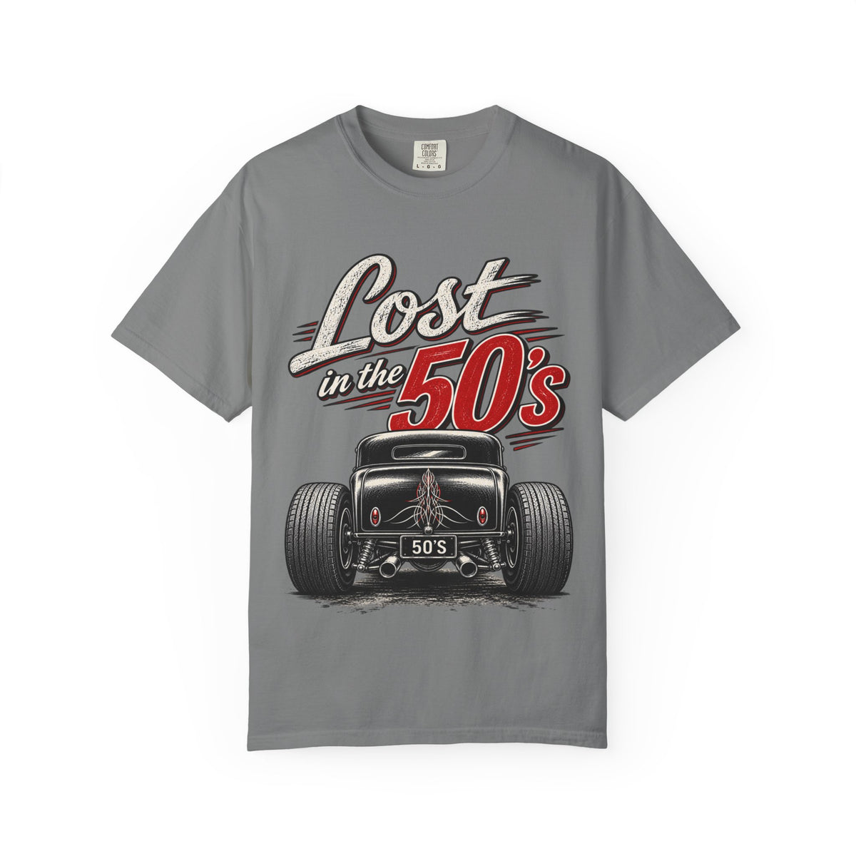 Lost in the 50s T-Shirt — Vintage Hot Rod Graphic Tee