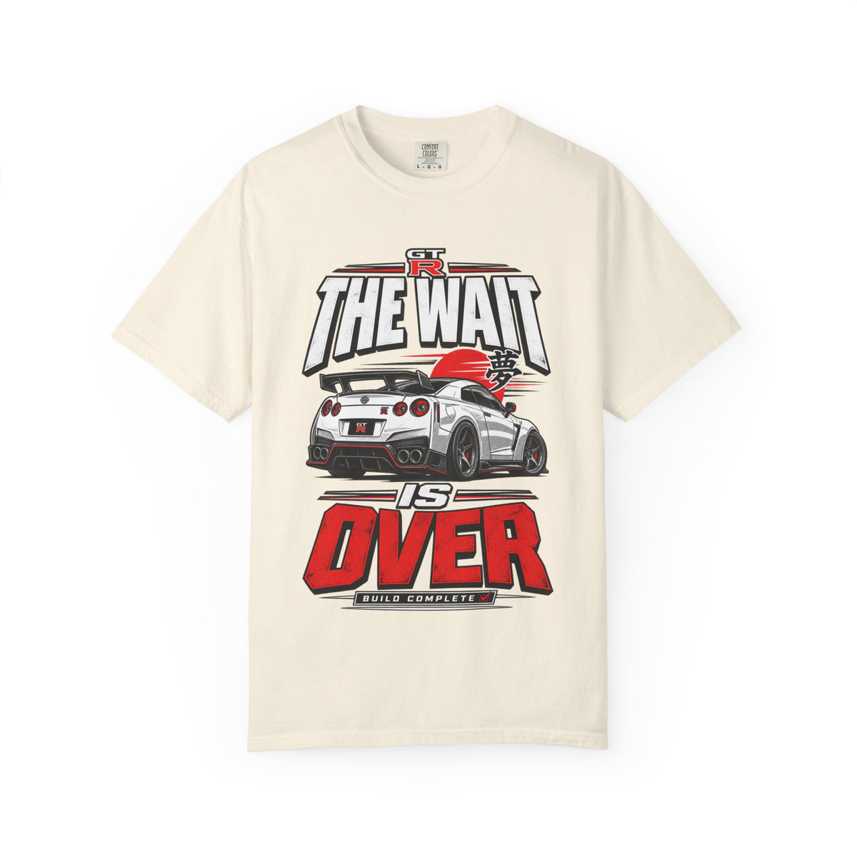 The Wait Is Over Racing Car T-Shirt