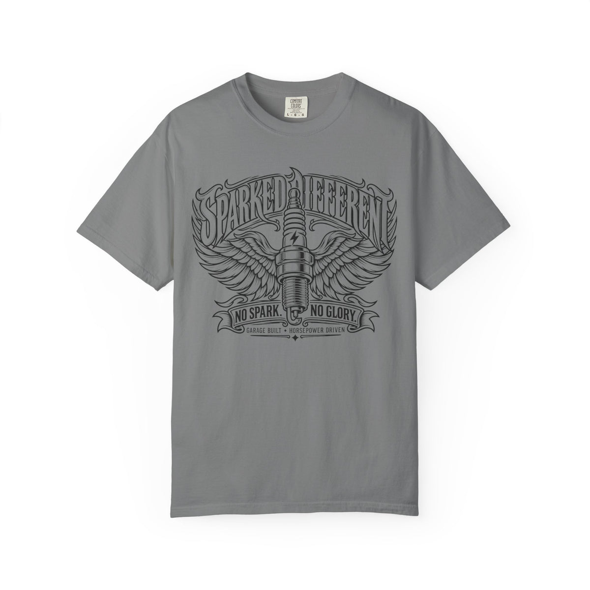 Sparker Different Eagle Graphic T-Shirt – No Spark, No Glory