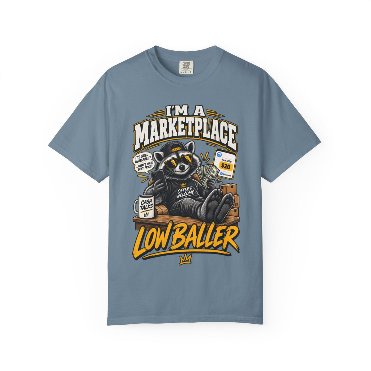 Lowballer Marketplace T-Shirt – "I'm a Marketplace, Lowballer" Graphic Tee