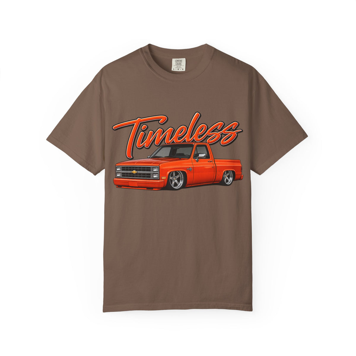 "Timeless" Orange Square body T-Shirt