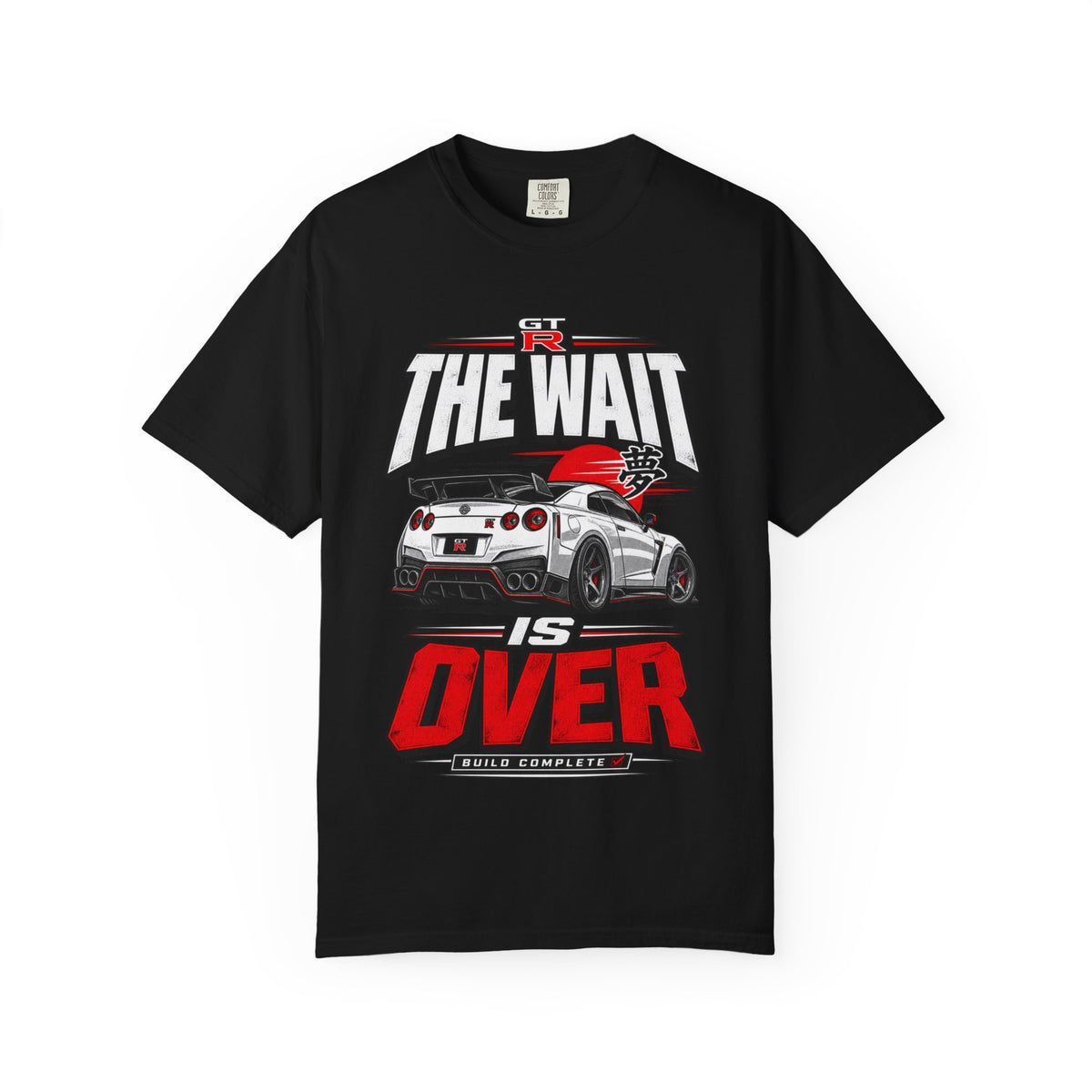 The Wait Is Over Racing Car T-Shirt