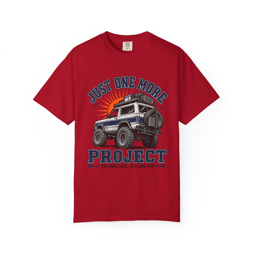 "Just One More Project" Off-Road Truck Graphic Tee