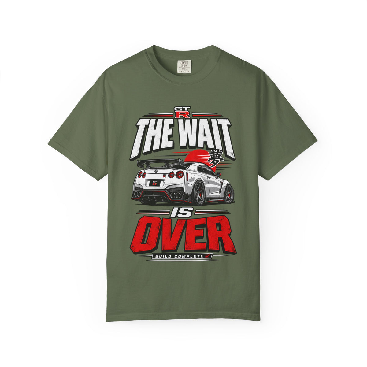 The Wait Is Over Racing Car T-Shirt