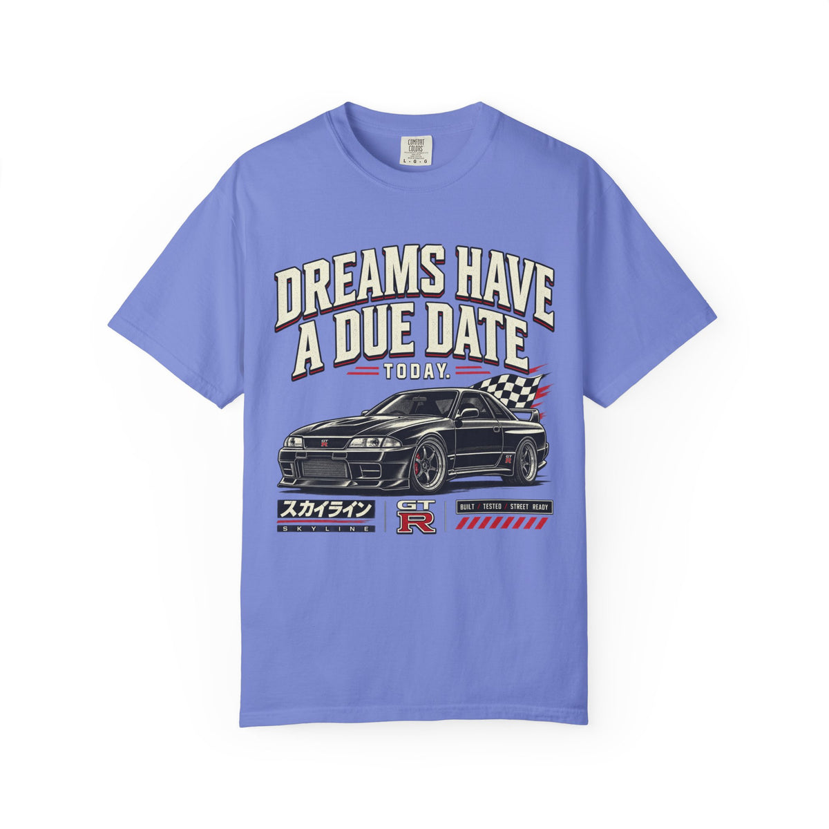Dreams Have a Due Date - Racing T-Shirt
