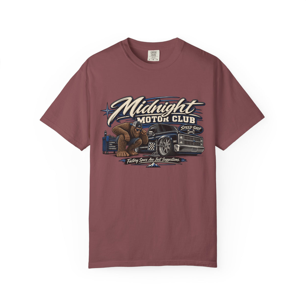 Vintage Bigfoot Truck Garage Graphic Tee