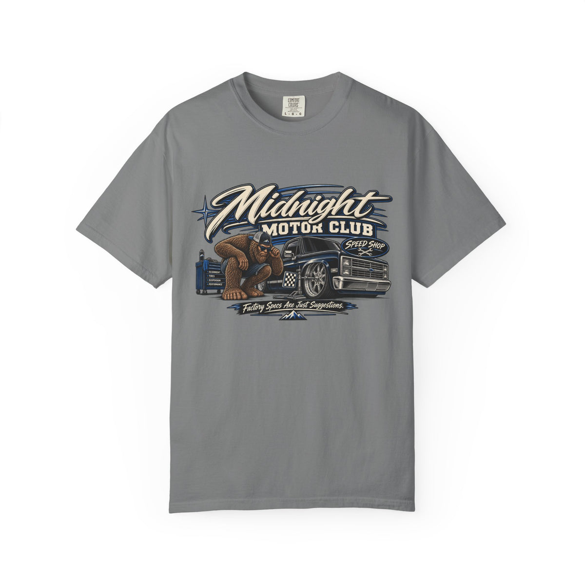 Vintage Bigfoot Truck Garage Graphic Tee