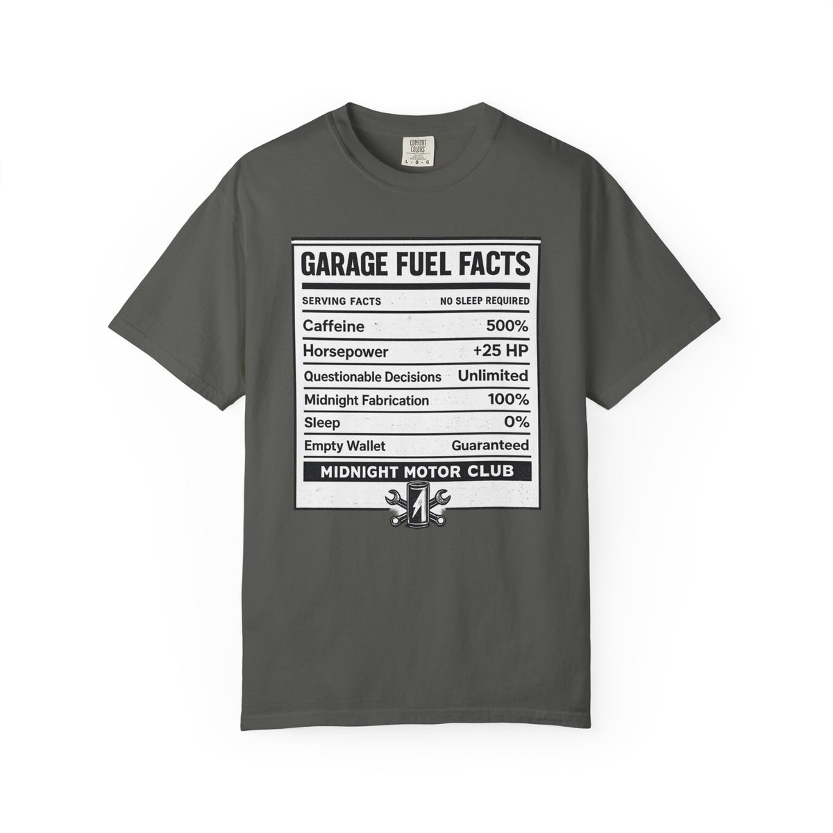 GARAGE-FUELFACTS Tee