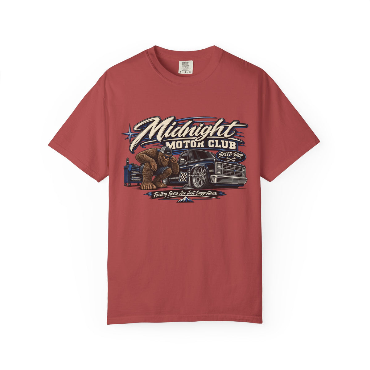 Vintage Bigfoot Truck Garage Graphic Tee