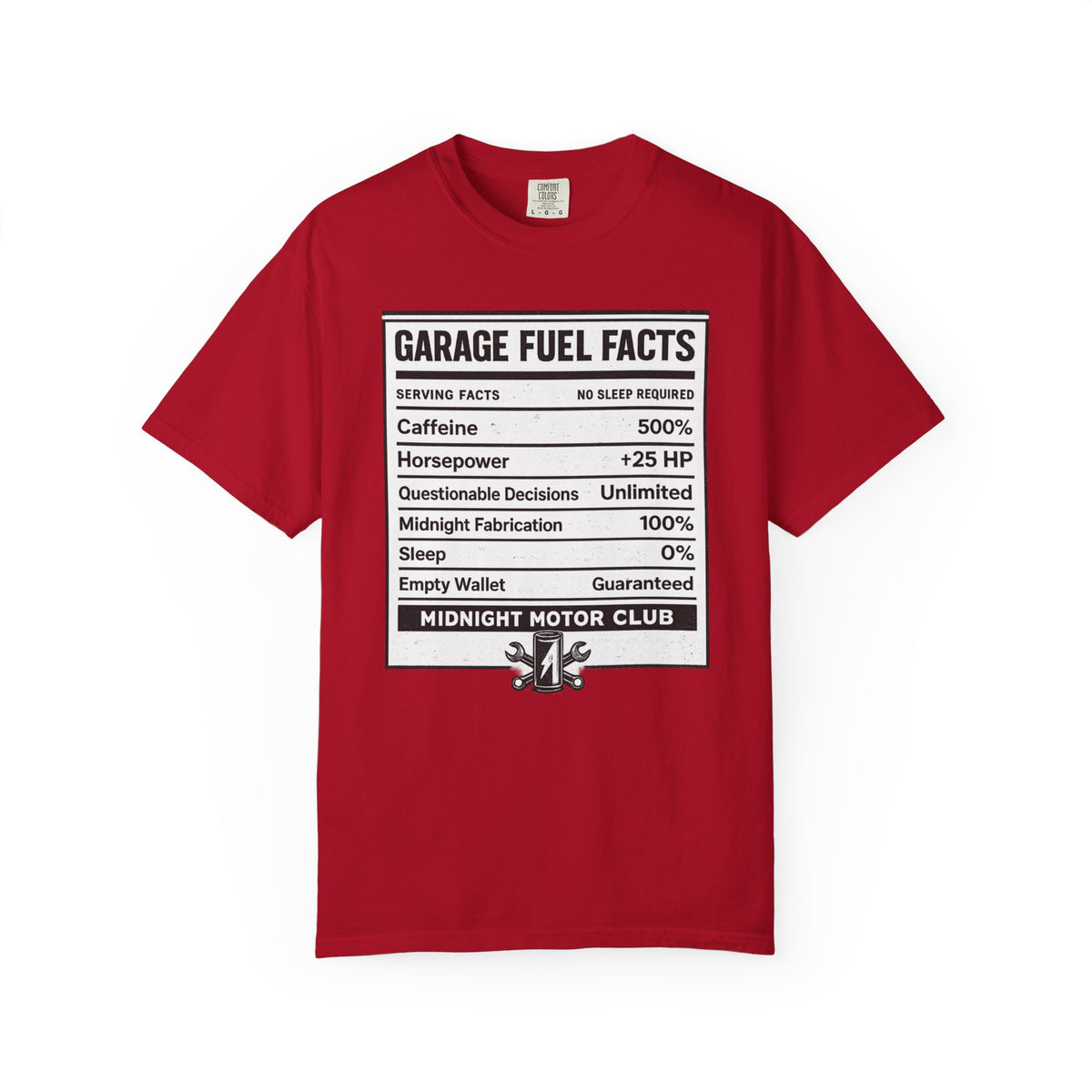 GARAGE-FUELFACTS Tee