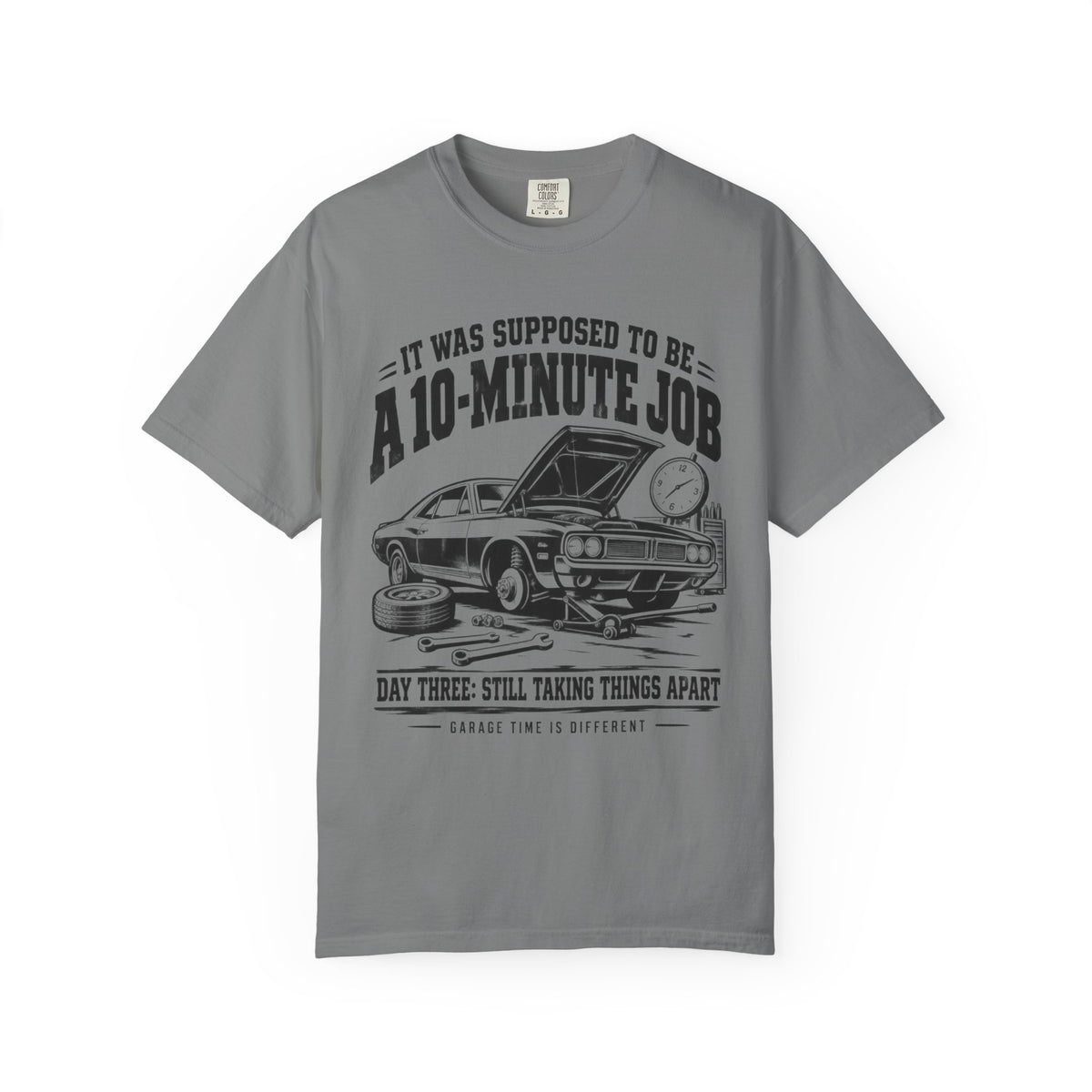 A 10-Minute Job Vintage Classic Car T-Shirt