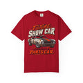 Future Show Car T-Shirt — "Currently a Parts Car" Retro Muscle Car Tee