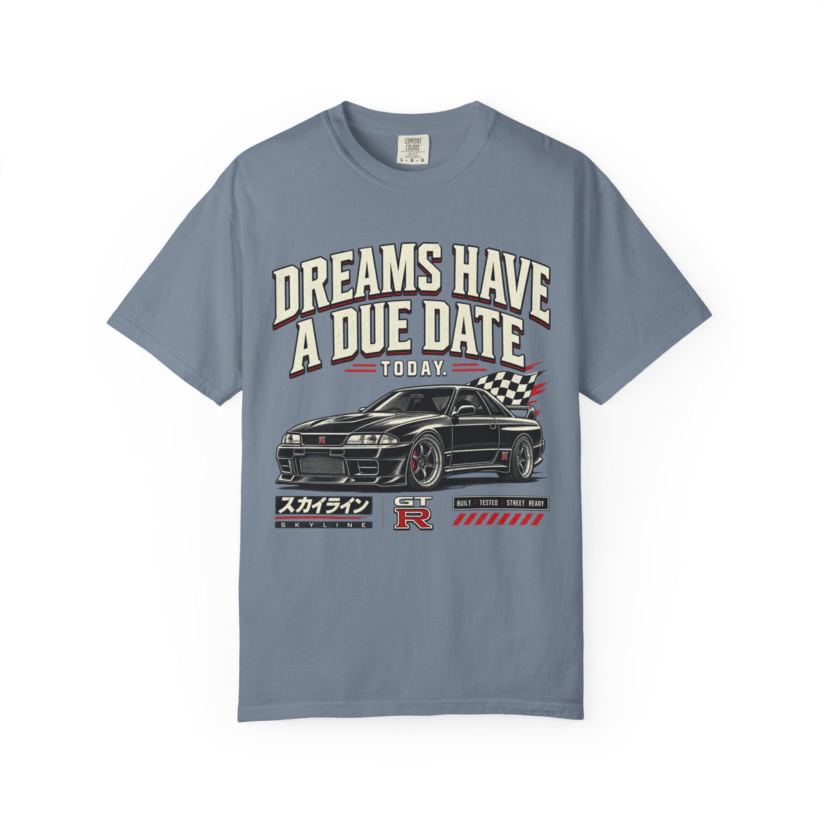 Dreams Have a Due Date - Racing T-Shirt