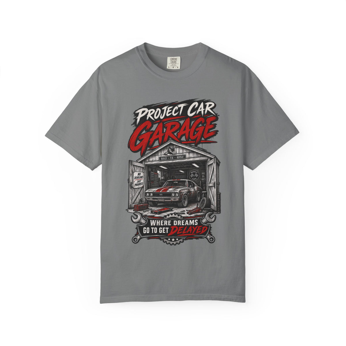 "Where Dreams Go to Get Repaired" Project Car Tee