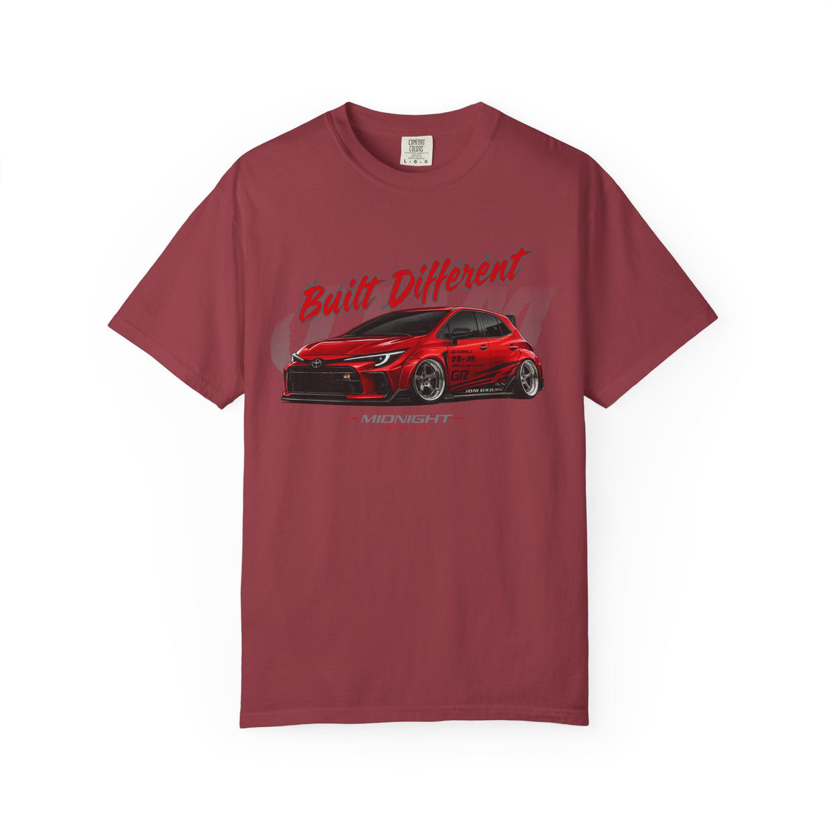 Built Different Red GR - Car T-Shirt