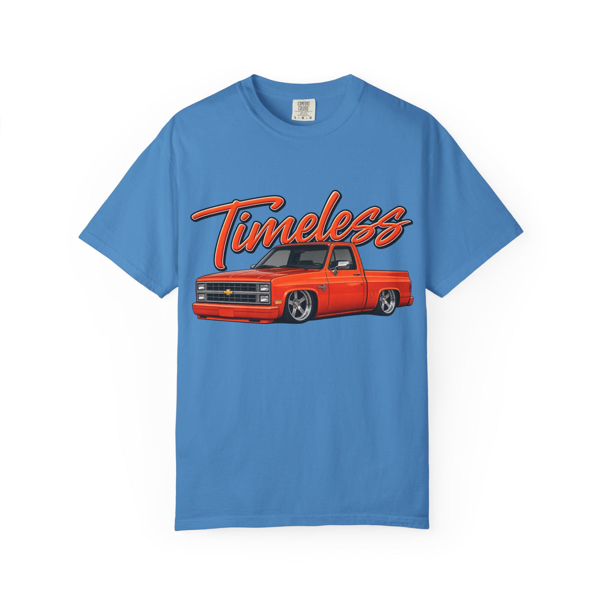 "Timeless" Orange Square body T-Shirt