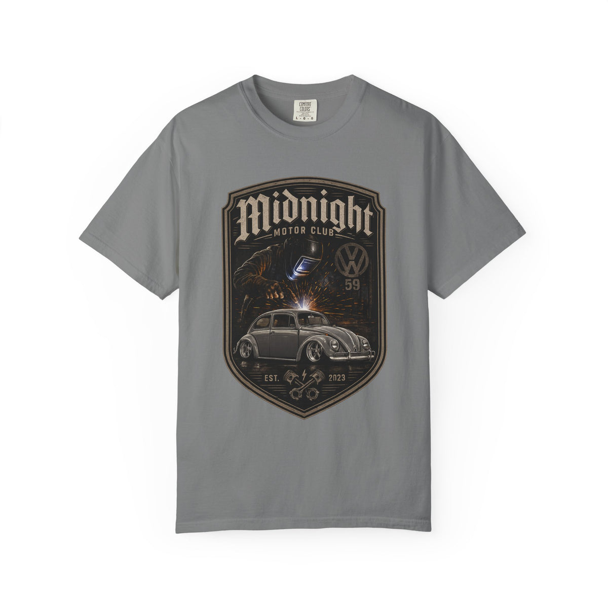 Midnight Motor Club Vintage VW Beetle T-Shirt