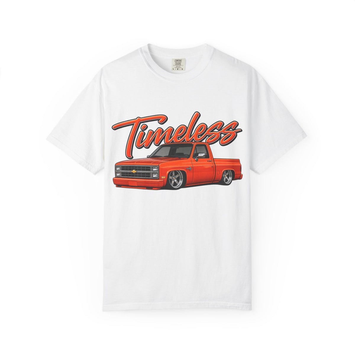 "Timeless" Orange Square body T-Shirt