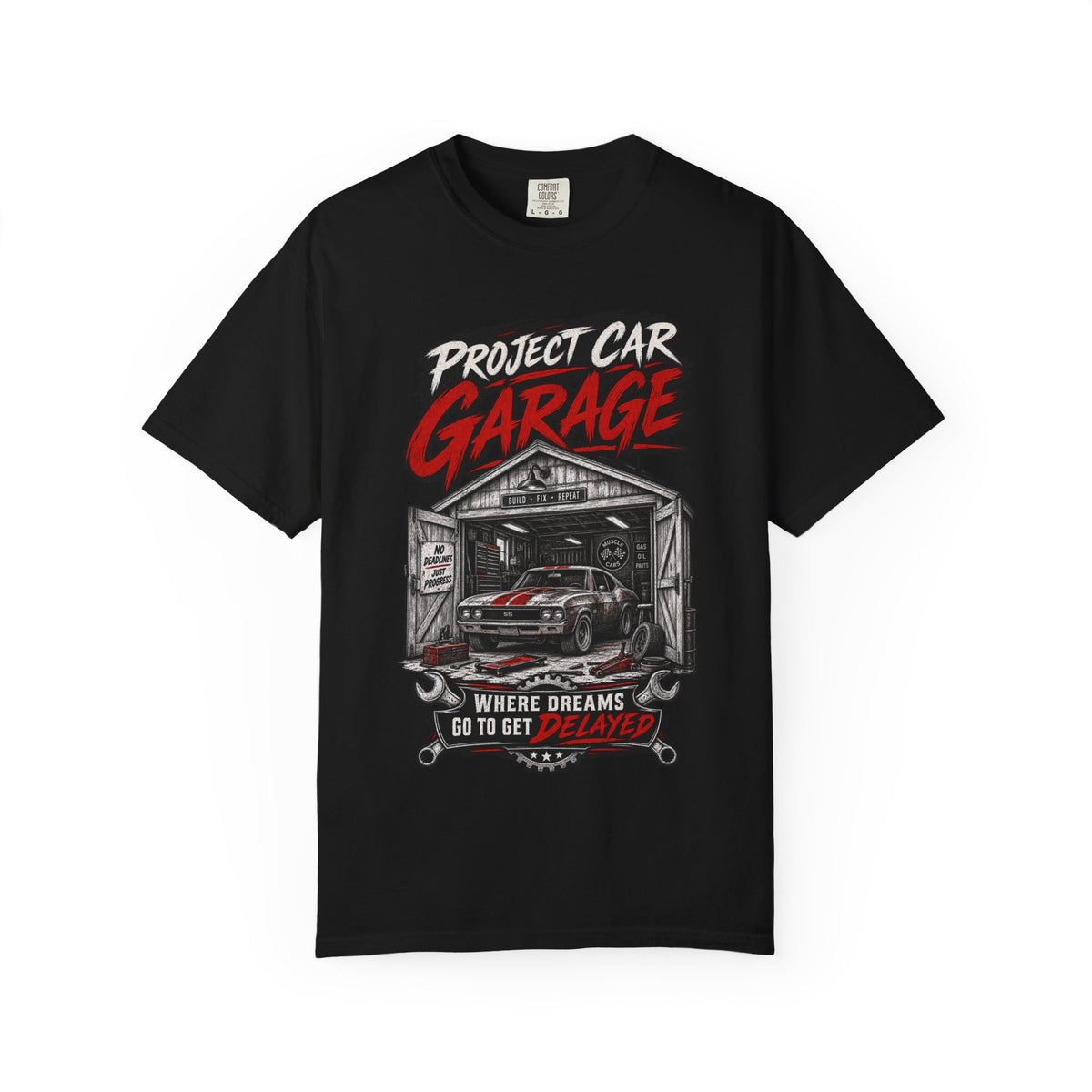 "Where Dreams Go to Get Repaired" Project Car Tee