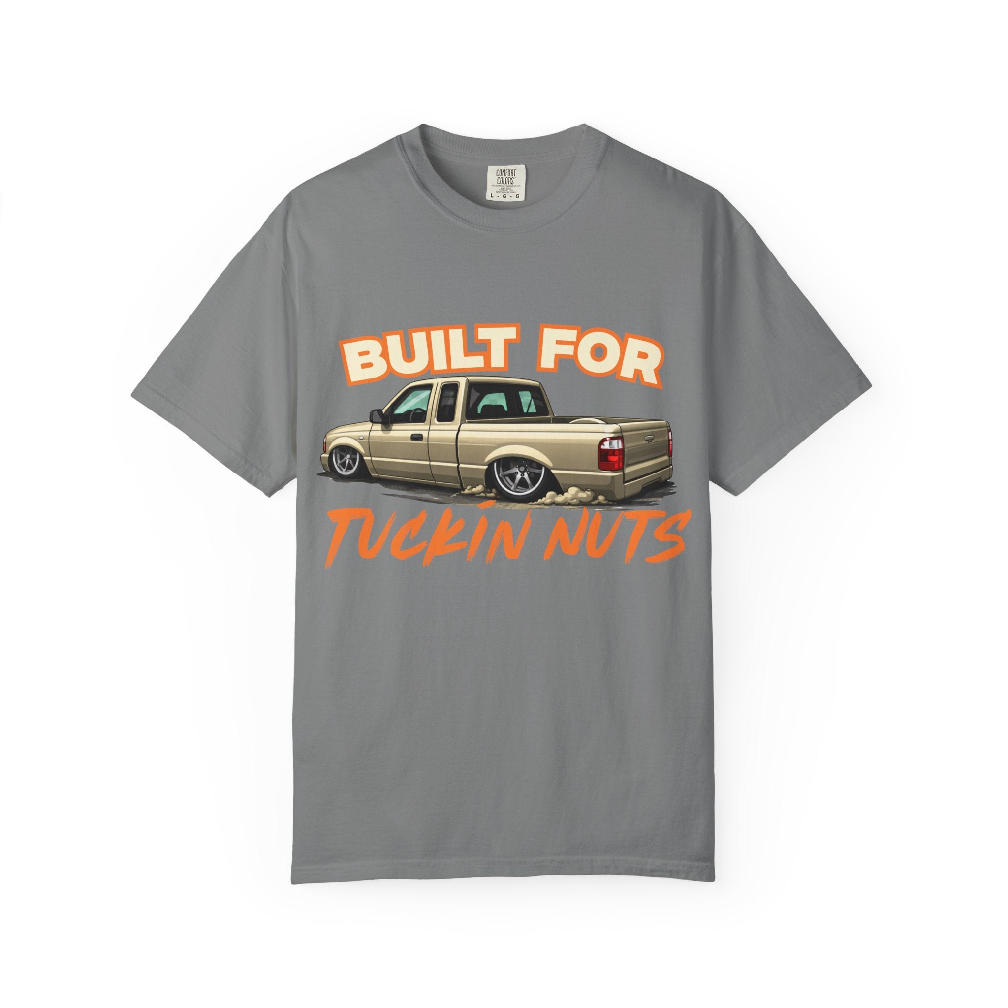 T-Shirt — "Built for Tuckin Nuts" Lowrider Truck Graphic Tee