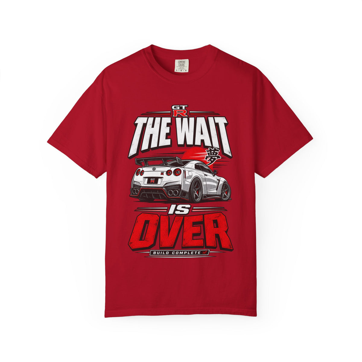 The Wait Is Over Racing Car T-Shirt