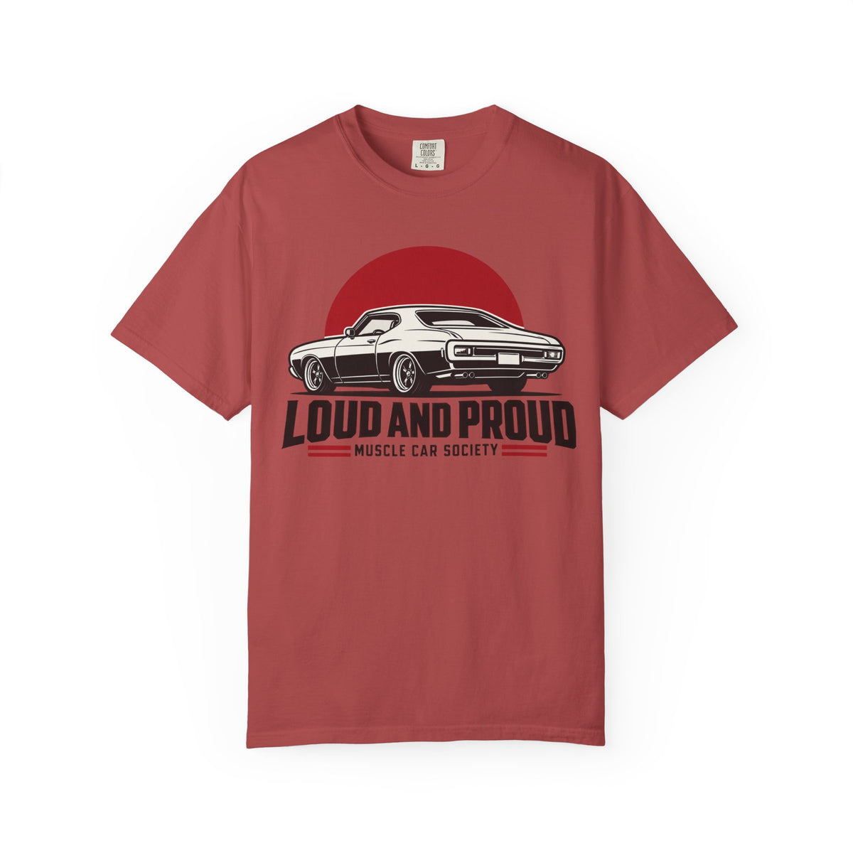 Loud and Proud Muscle Car Society Graphic T-Shirt