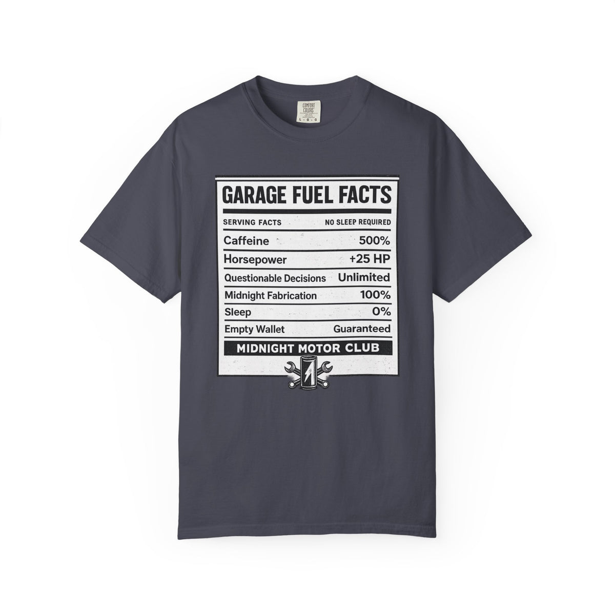 GARAGE-FUELFACTS Tee