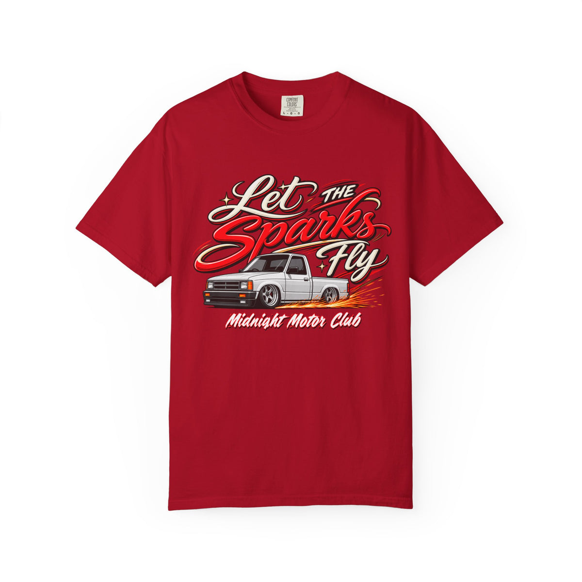 Let the Sparks Fly Truck Graphic T-Shirt —Vintage Streetwear