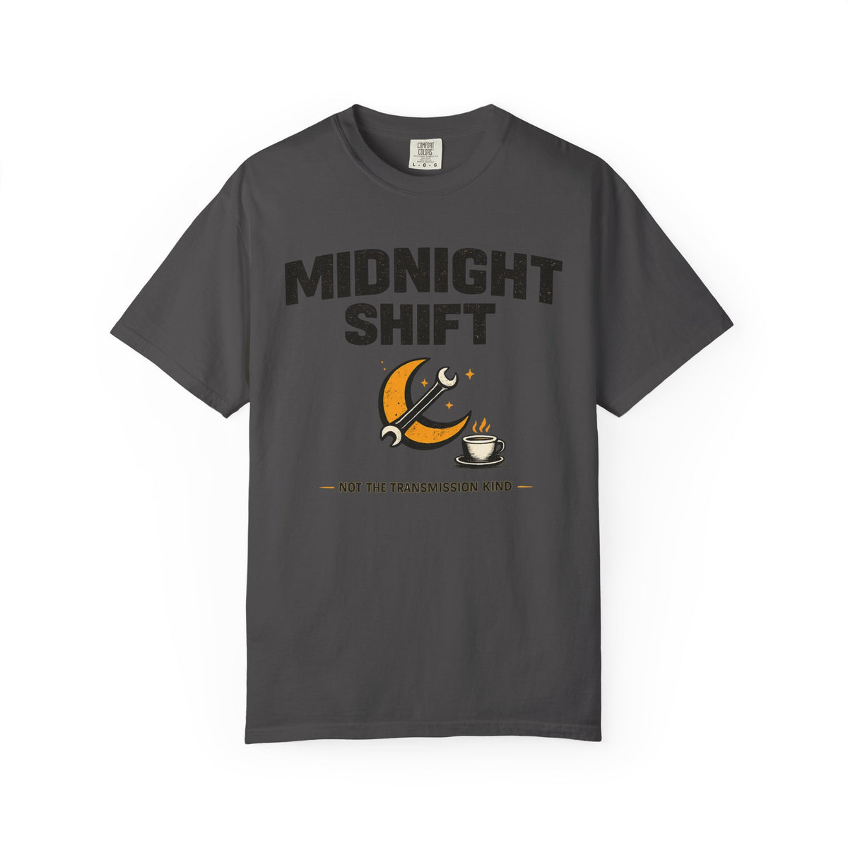 Midnight Shift Graphic Funny Tee