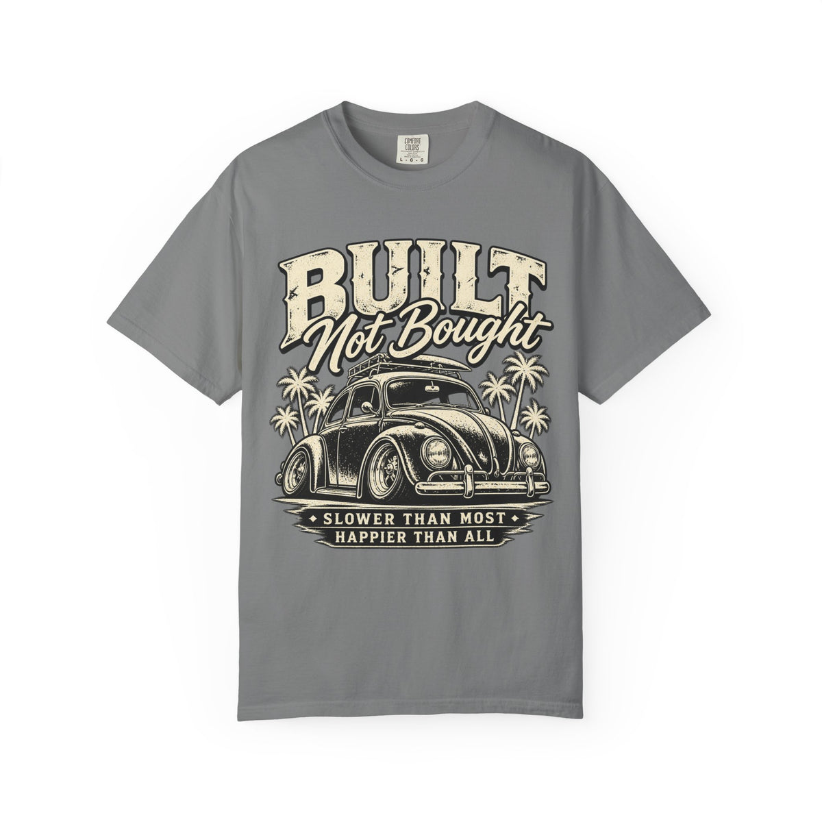Built Not Bought Vintage Classic VW T-Shirt