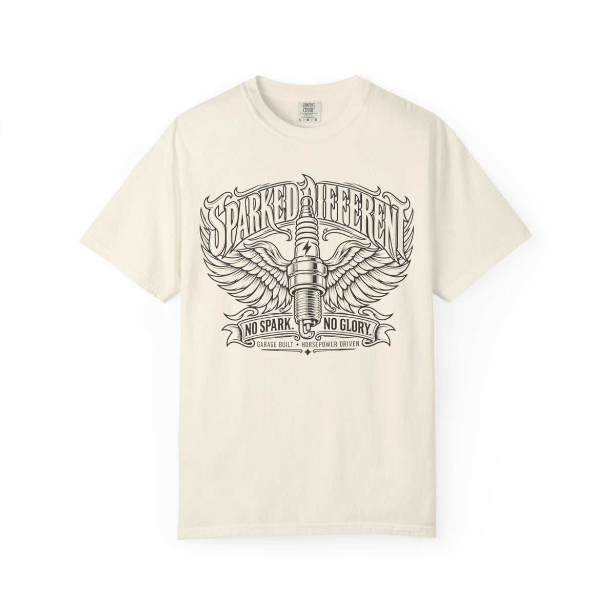 Sparker Different Eagle Graphic T-Shirt – No Spark, No Glory
