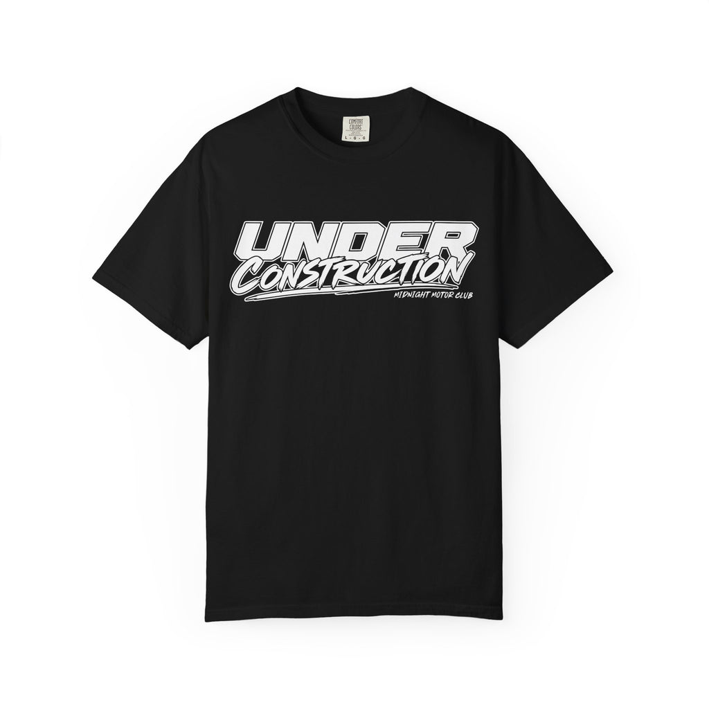 Under Construction Graphic T-Shirt — Bold Logo Tee
