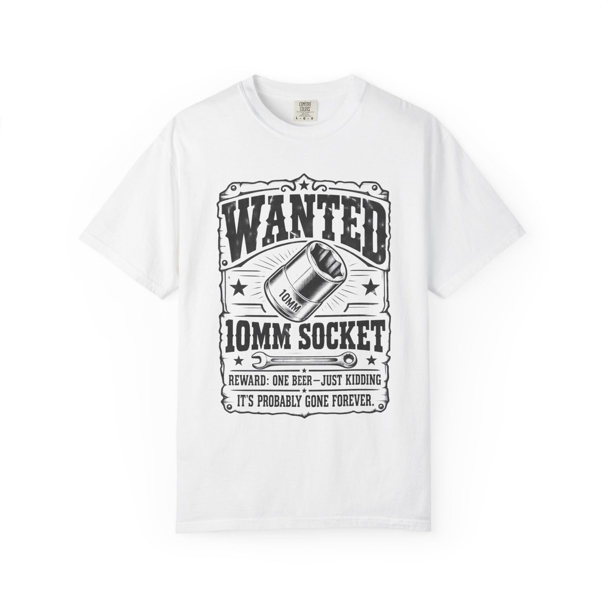 Wanted 10MM Sock It - Car life T-Shirt