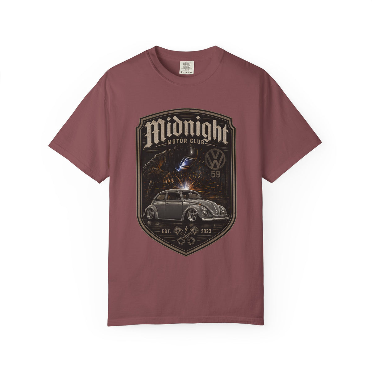 Midnight Motor Club Vintage VW Beetle T-Shirt