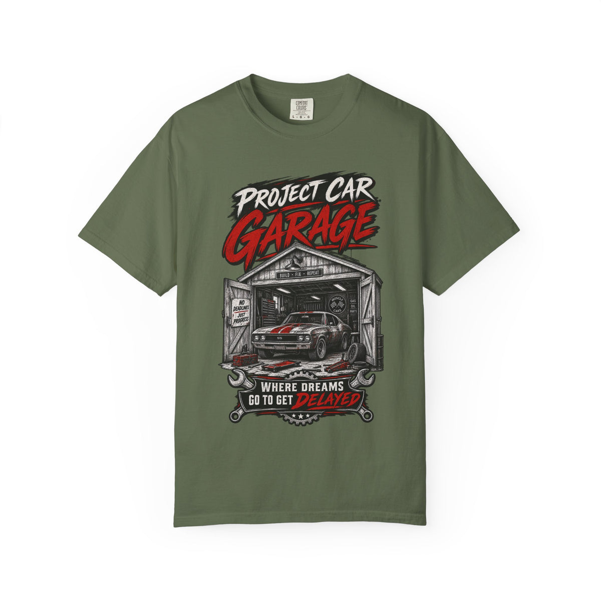 "Where Dreams Go to Get Repaired" Project Car Tee