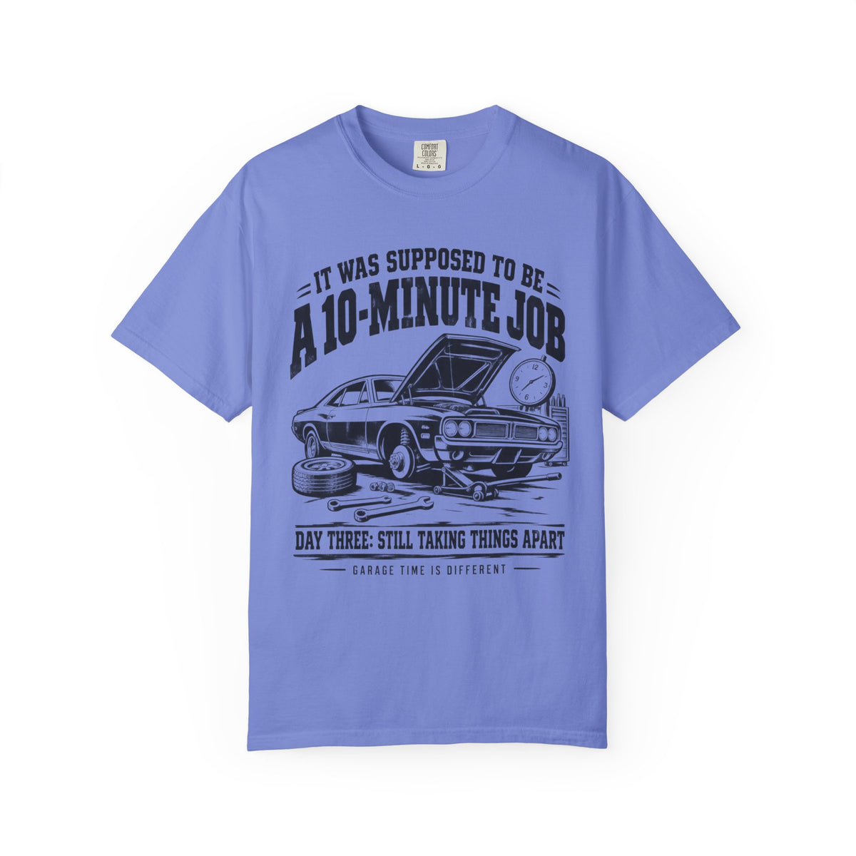 A 10-Minute Job Vintage Classic Car T-Shirt