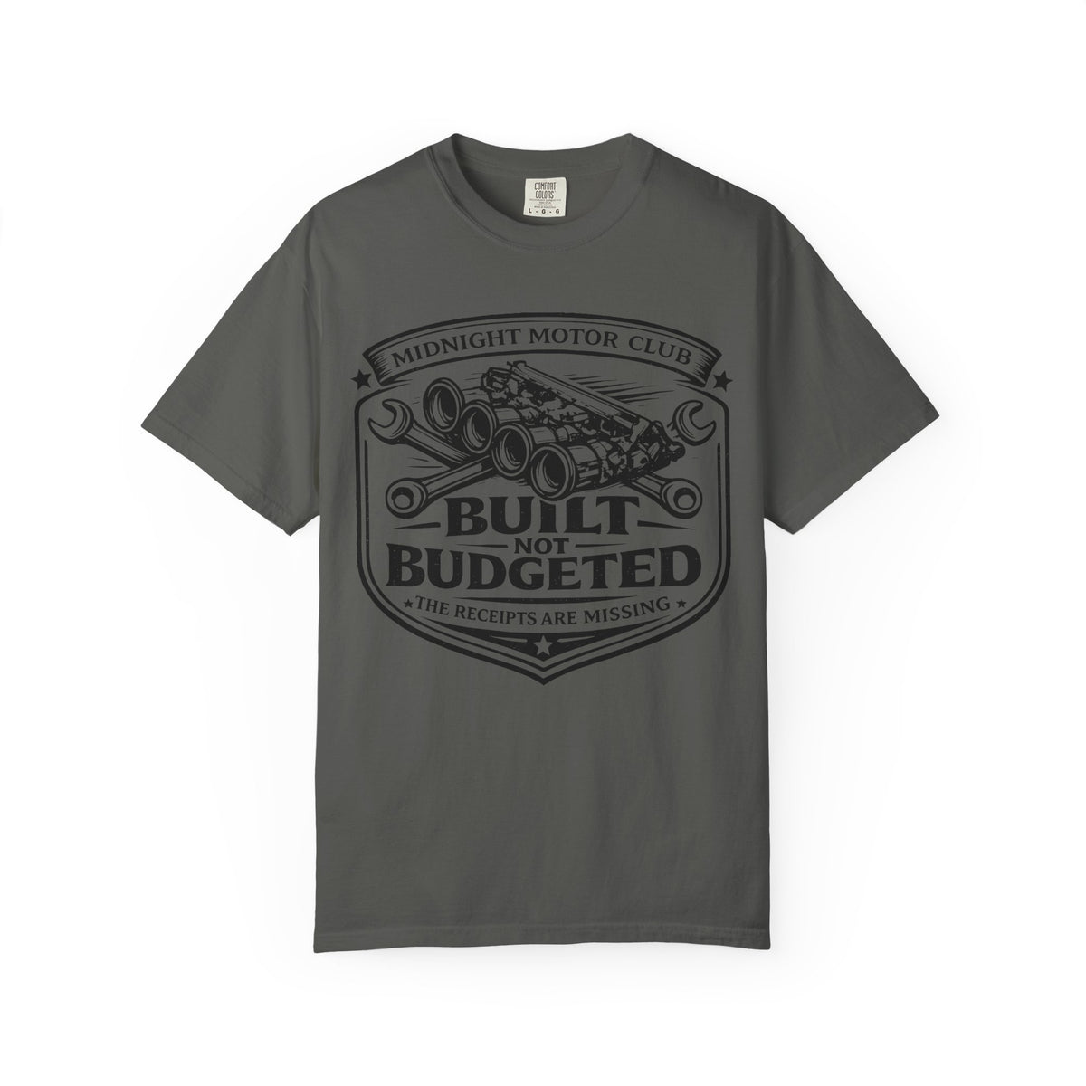 "Built not budgeted" Funny Car Culture Tee