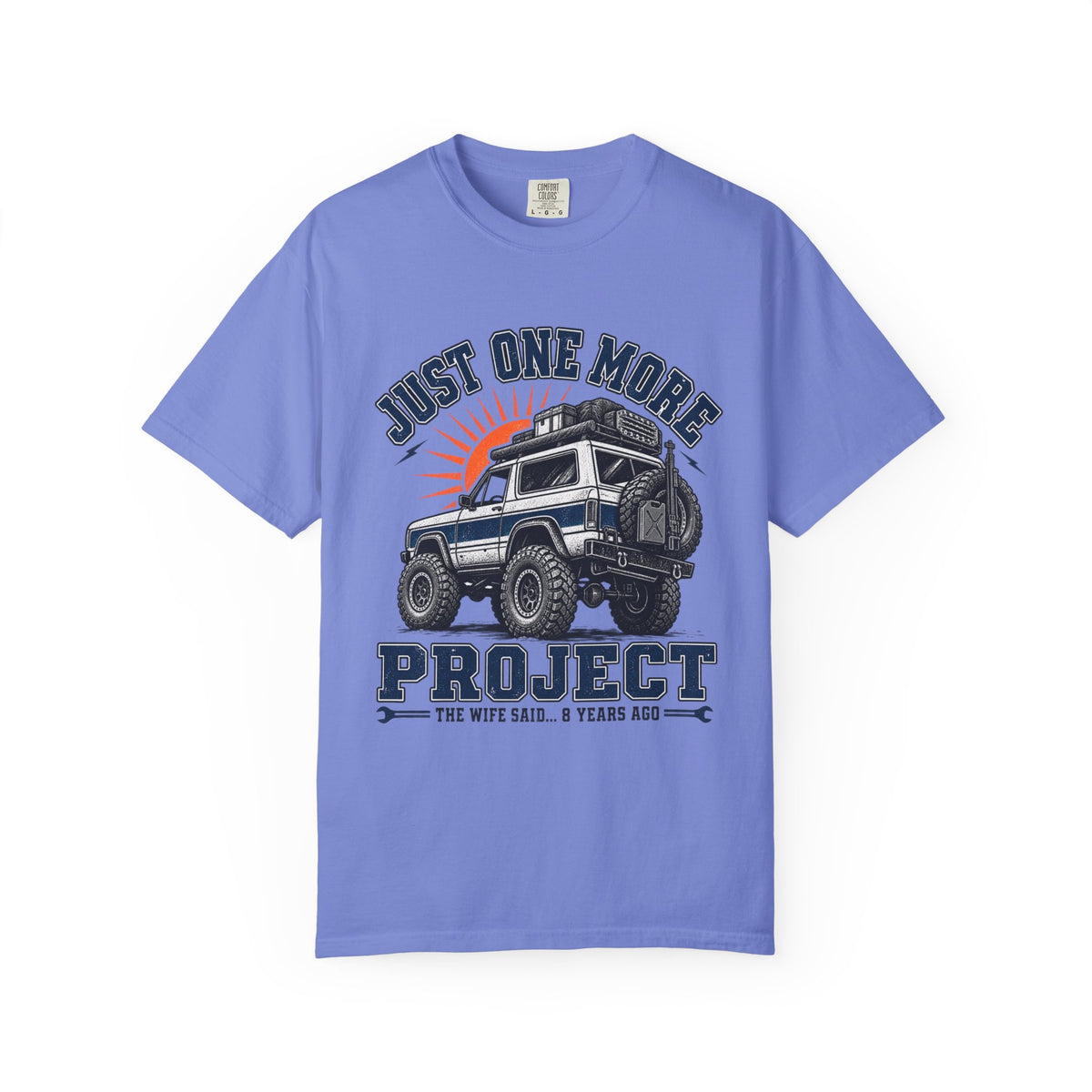 "Just One More Project" Off-Road Truck Graphic Tee