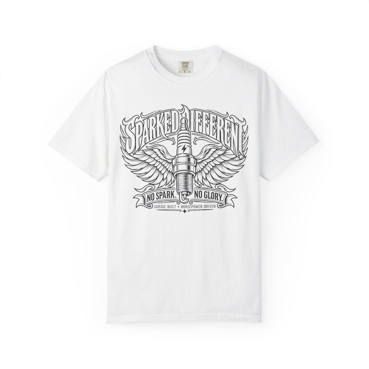Sparker Different Eagle Graphic T-Shirt – No Spark, No Glory