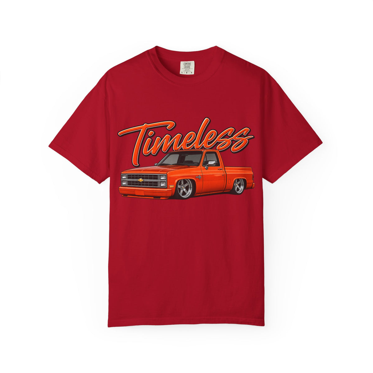 "Timeless" Orange Square body T-Shirt