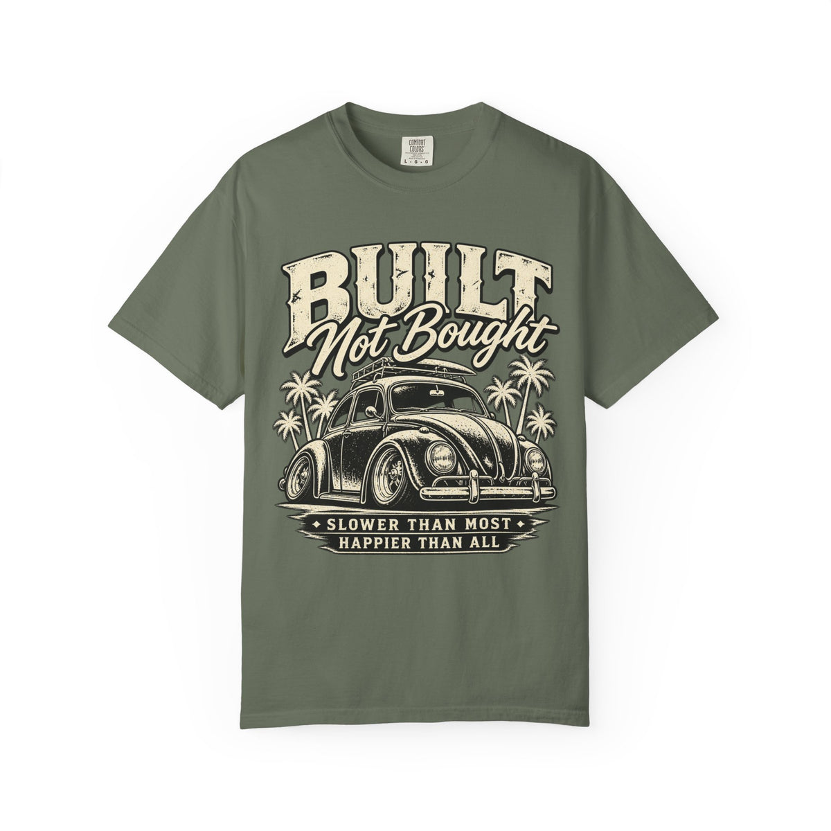 Built Not Bought Vintage Classic VW T-Shirt