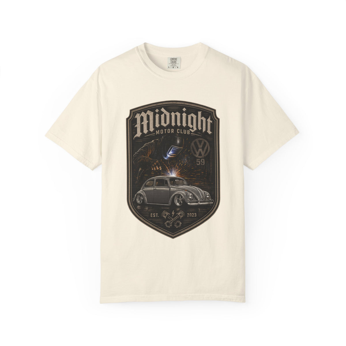 Midnight Motor Club Vintage VW Beetle T-Shirt